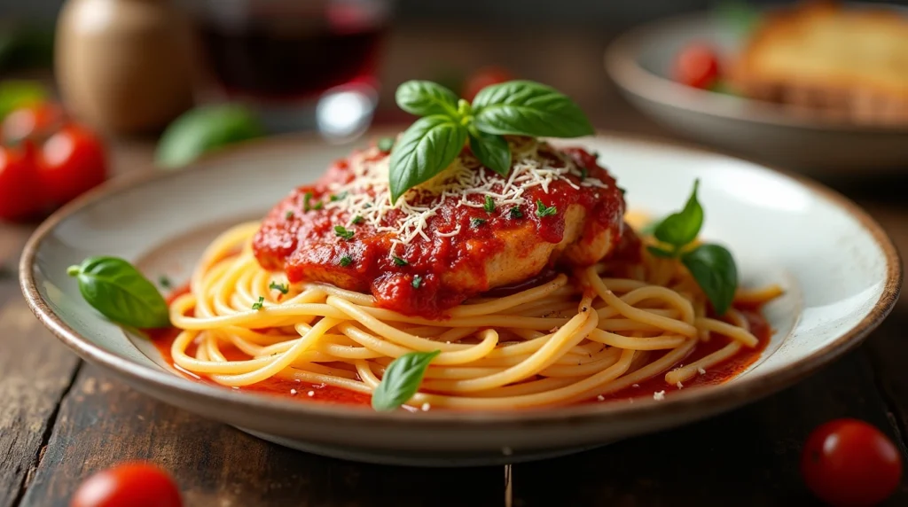 chicken marinara