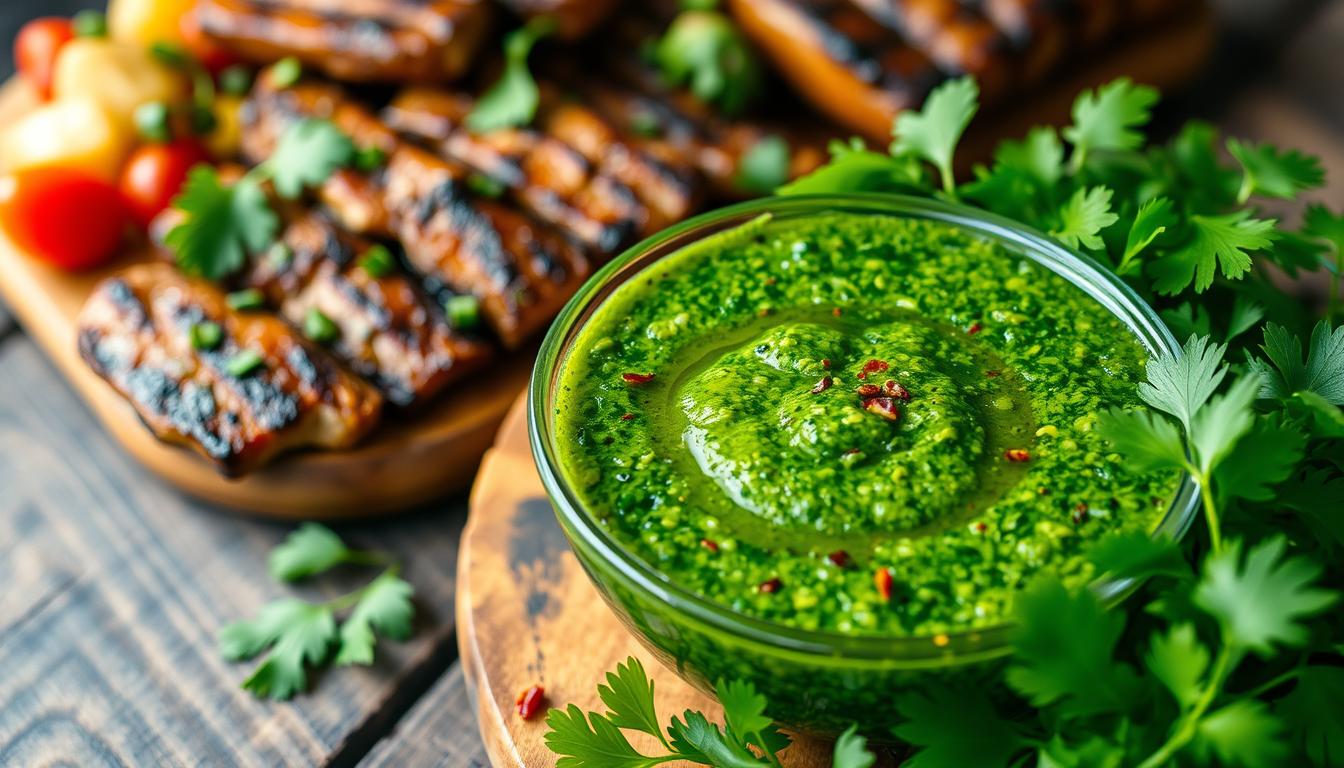 cilantro chimichurri sauce