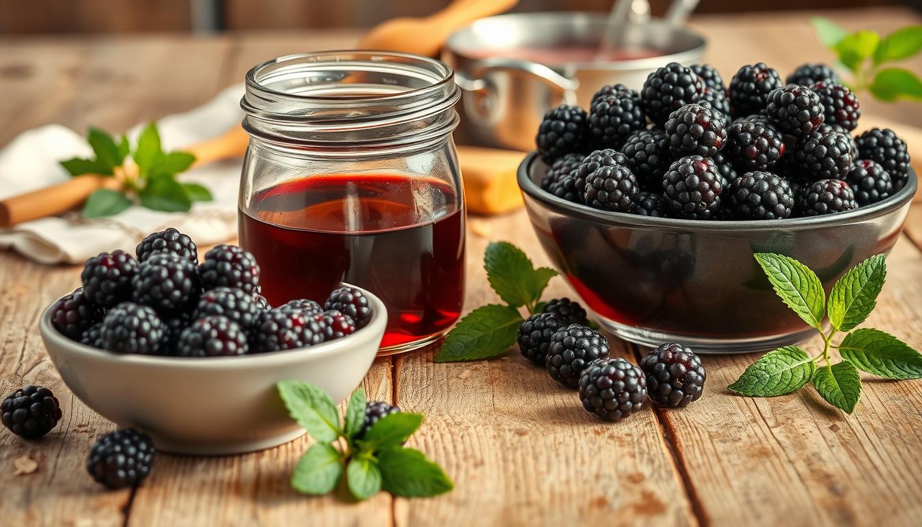 Blackberry Simple Syrup