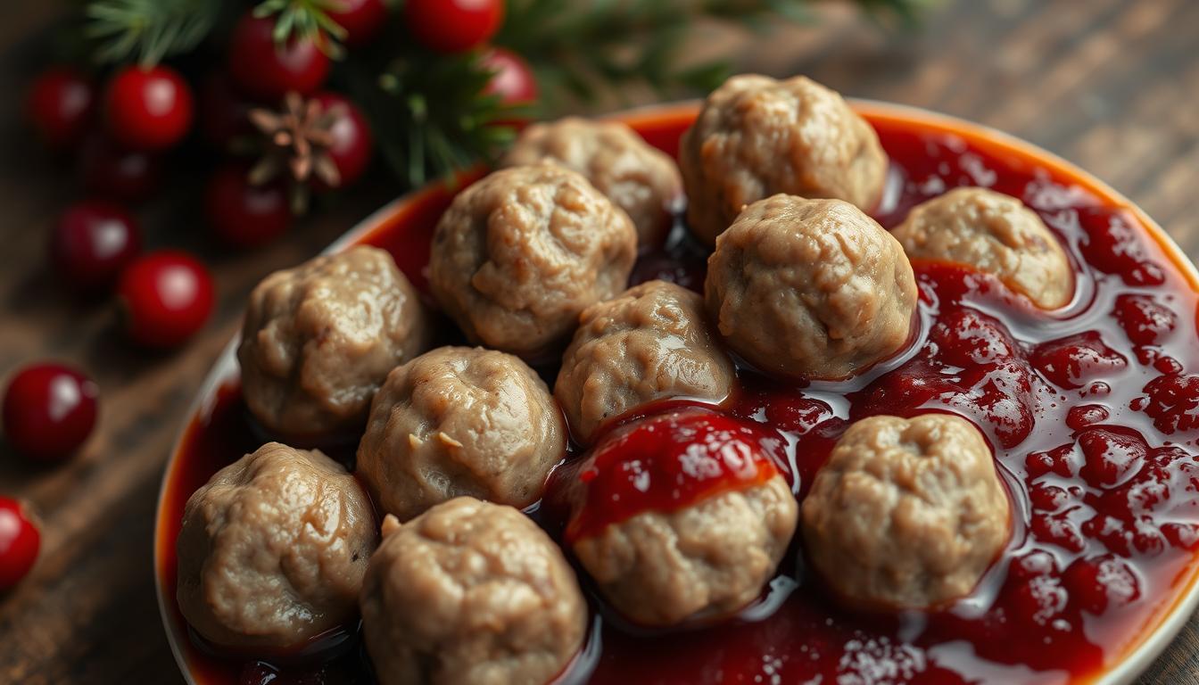 cranberry sauce meatballs
