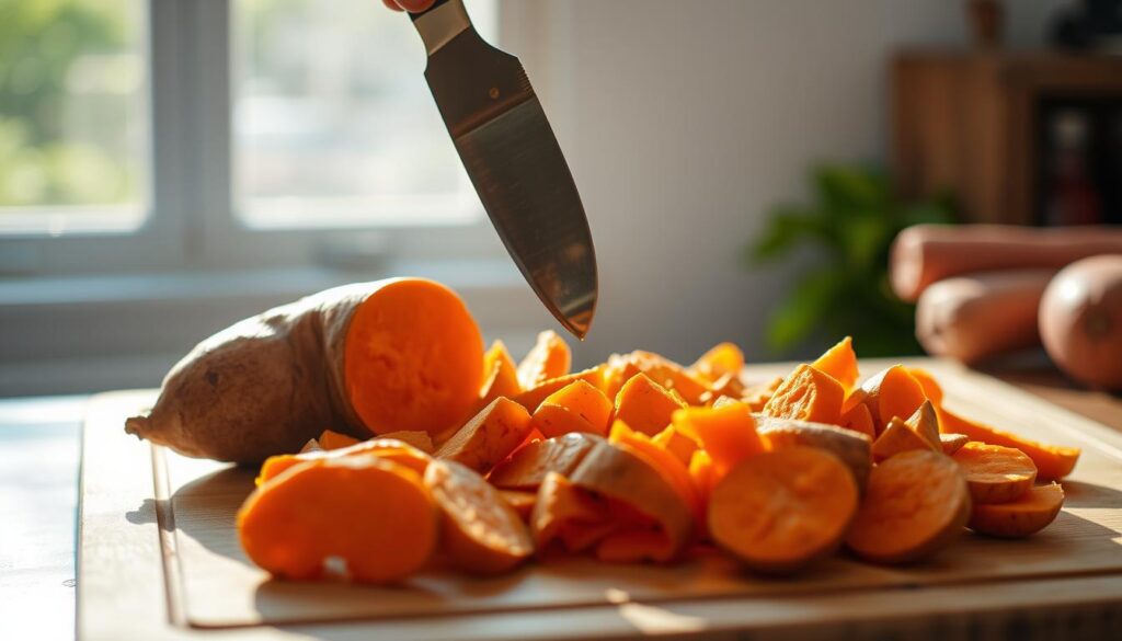 sweet potato fries cutting techniques sweet potato fries cutting techniques